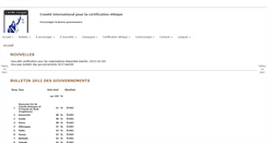 Desktop Screenshot of certificationethique.org