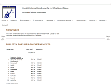 Tablet Screenshot of certificationethique.org